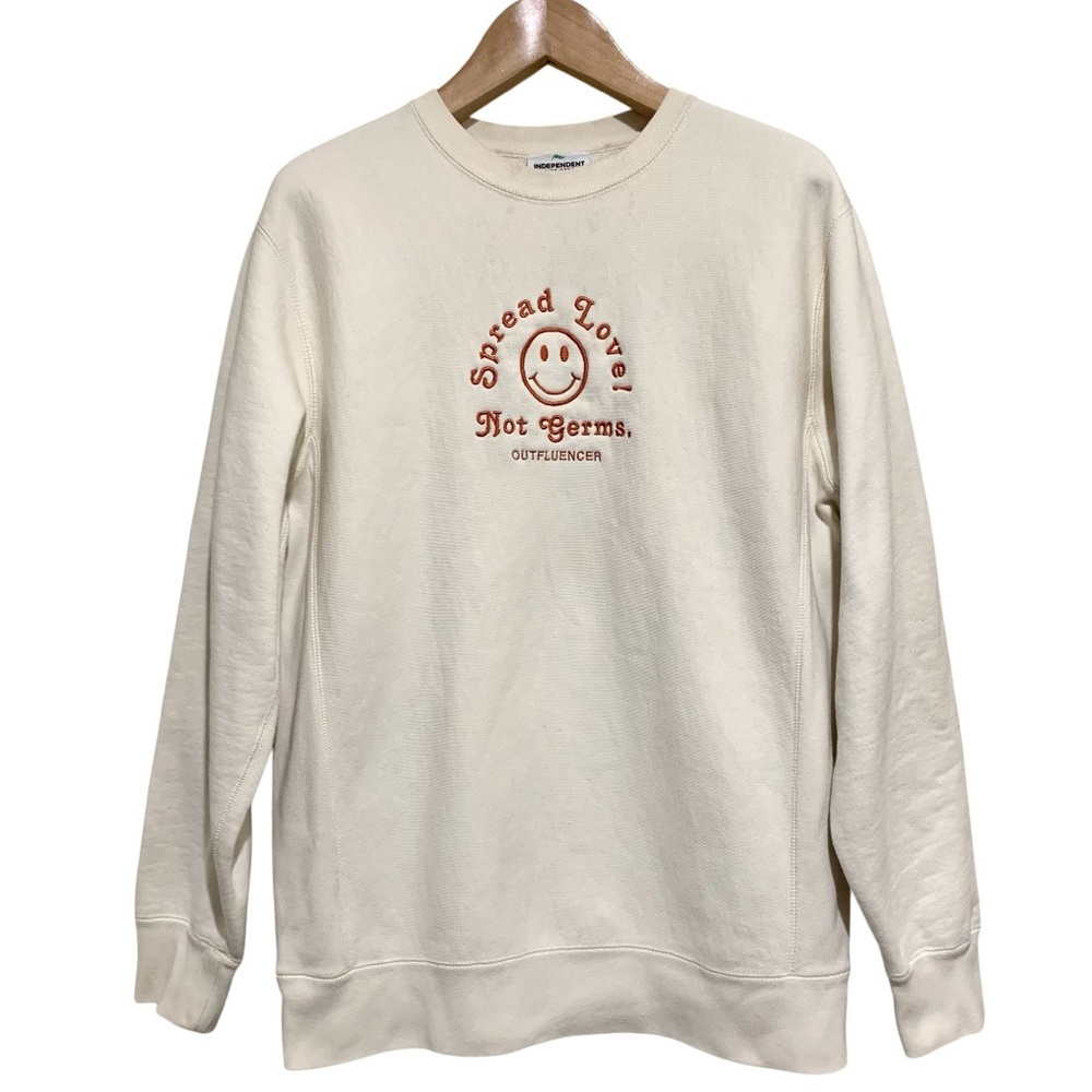 Independent Trading Company Heit Mat Medium Weight Spread Love Pullover Sweater